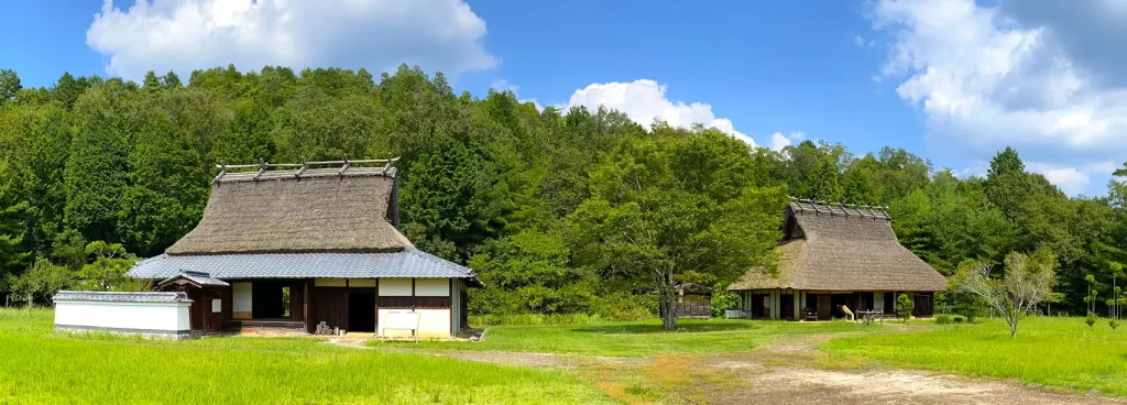 南丹市日吉町郷土資料館　屋外展示