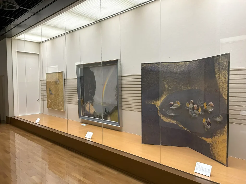 麻田辨自_展示会場